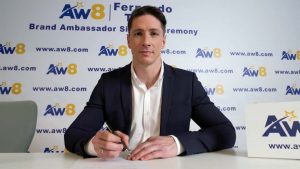 Fernando Torres là đại sứ thương hiệu của AW8